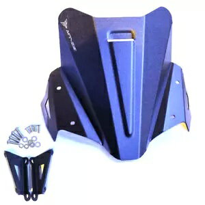 ubNA~jEtgKXtgKXXN[ - }n MT-09 2021-2022 Black Aluminium Windscreen Windshield Screen - Yamaha MT-09 2021-2022