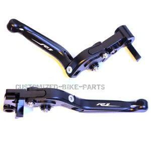 ubN / ubN u[L & Nb` o[ Zbg }n YZF-R1 R1M R1S 2015-2024 BLACK / BLACK BRAKE & CLUTCH LEVERS SET YAMAHA YZF-R1 R1M R1S 2015-2024