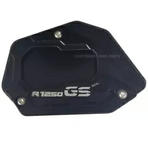 �u���b�N �T�C�h �X�^���h �L�b�N�X�^���h �V���[�Y �G�N�X�e���_�[ - BMW R1250 GS R 1250 GS R Rallye 17-23 Black Side Stand Kickstand Shoe Extender - BMW R1250 GS R 1250 GS R Rallye 17-23 �y���s�A���i�z