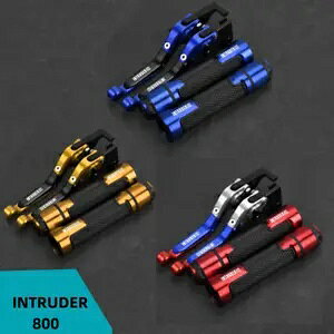 �V�����g���\�ȃu���[�L�N���b�`���o�[�n���h���o�[�X�Y�L�C���g���[�_�[ 1500 800 VL1500 NEW Extendable Brake Clutch Lever Handlebar For Suzuki INTRUDER 1500 800 VL1500