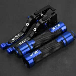 �z���_ VT750AERO VT750S /RS /SPIRIT �g���\�ȃu���[�L�N���b�`���o�[�n���h���o�[ For Honda VT750AERO VT750S /RS /SPIRIT Extendable Brake Clutch Lever Handlebar �y���s�A���i�z