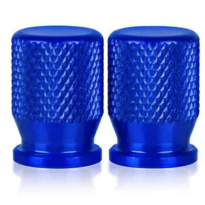 u[ Kawasaki Zx-6r/6 R ԗzC[^CouXeLbv_XgJo[ Blue For Kawasaki Zx-6r/6 R Vehicle Wheel Tire Valve Stem Caps Dust Covers