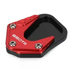 Moto �T�C�h�X�^���h�g��p�b�h�v���[�g CFMOTO 650TR-G �N���Ή� ���t���ȒP MOTO SIDE STAND ENLARGE PAD PLATE FOR CFMOTO 650TR-G ALL YEAR EASY TO INSTALL �y���s�A���i�z