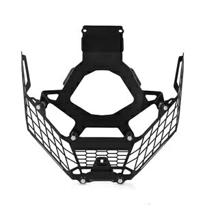 �w�b�h���C�g�v���e�N�^�[�J�o�[�u���b�N�O�����z���_ Xadv 750 X-adv 750 2017-2020 Headlight Protector Cover Black Grill For Honda Xadv 750 X-adv 750 2017-2020 �y���s�A���i�z