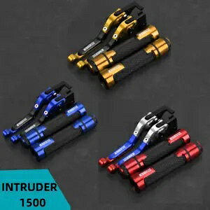 �V�����g���\�ȃu���[�L�N���b�`���o�[�n���h���o�[�X�Y�L�C���g���[�_�[ 1500 800 VL1500 NEW Extendable Brake Clutch Lever Handlebar For Suzuki INTRUDER 1500 800 VL1500