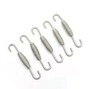 5x 排気管マフラースプリング KAWASAKI ZX6R ZX7R ZX9R ZX10R ZX12R ZX14R 5x Exhaust Pipe Muffler Springs For KAWASAKI ZX6R ZX7R ZX9R ZX10R ZX12R ZX14R