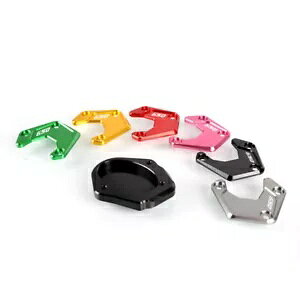 �J���T�L VERSYS 650 Z400 KLX250 400 ZH2 �L�b�N�X�^���h�t�b�g�T�C�h�X�^���h�p�b�h�V FOR KAWASAKI VERSYS 650 Z400 KLX250 400 ZH2 KICKSTAND FOOT SIDE STAND PAD NEW