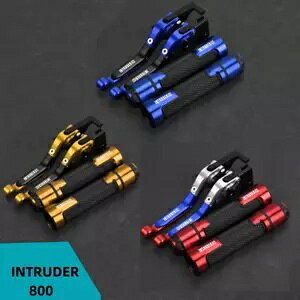 �V�����g���\�ȃu���[�L�N���b�`���o�[�n���h���o�[�X�Y�L�C���g���[�_�[ 1500 800 VL1500 NEW Extendable Brake Clutch Lever Handlebar For Suzuki INTRUDER 1500 800 VL1500