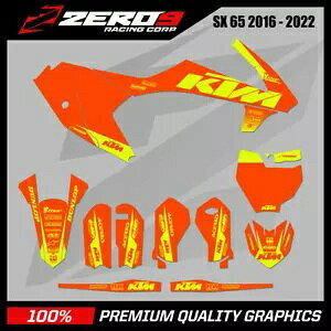 KTM ���g�N���X �O���t�B�b�N�X �L�b�g: SX 50 65 2002 - 2022 MX �O���t�B�b�N�X BLOCK ORG/YEL-F KTM Motocross Graphics Kit: SX 50 65 2002 - 2022 MX Graphics BLOCK ORG/YEL-F �y���s�A���i�z
