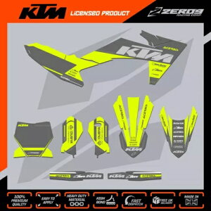KTM SX50 SX65 ���g�N���X �O���t�B�b�N MX �O���t�B�b�N �L�b�g �f�J�[�� �X�e�b�J�[ �Y�[�� �O���[/�C�G���[ KTM SX50 SX65 MOTOCROSS GRAPHICS MX GRAPHICS KIT DECALS STICKERS ZOOM GRY/YEL �y���s�A���i�z
