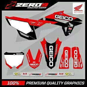 �z���_ ���g�N���X �O���t�B�b�N�X �L�b�g MX �f�J�[�� : CR CRF 85 150 125 250 450 GEICO �\���b�h R HONDA MOTOCROSS GRAPHICS KIT MX DECALS : CR CRF 85 150 125 250 450 GEICO SOLID R �y���s�A���i�z