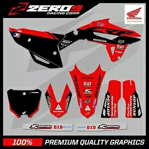 �z���_ ���g�N���X �O���t�B�b�N�X �L�b�g MX �f�J�[�� : CR CRF 85 150 125 250 450 NOVA ���b�h/BLK HONDA MOTOCROSS GRAPHICS KIT MX DECALS : CR CRF 85 150 125 250 450 NOVA RED/BLK �y���s�A���i�z