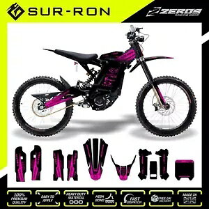 SUR-RON �O���t�B�b�N�X SURRON �f�J�[�� SUR RON �X�e�b�J�[ SURRON Light Bee BLOCK BLK/PNK SUR-RON Graphics SURRON Decals SUR RON Stickers SURRON Light Bee BLOCK BLK/PNK �y���s�A���i�z