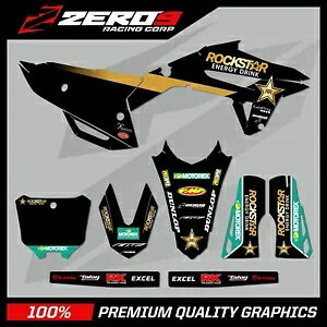�z���_ ���g�N���X �O���t�B�b�N�X �L�b�g MX �f�J�[��: CR CRF 85 150 125 250 450 ROCKSTAR 22 HONDA MOTOCROSS GRAPHICS KIT MX DECALS : CR CRF 85 150 125 250 450 ROCKSTAR 22