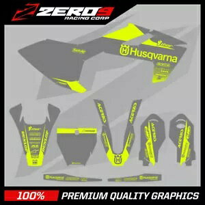 nXNo[i gNX OtBbNX Lbg: nXL[ MX TC85 2014 - 2022 ubN O[/YEL-F Husqvarna Motocross Graphics Kit: Husky MX TC85 2014 - 2022 BLOCK GRY/YEL-F