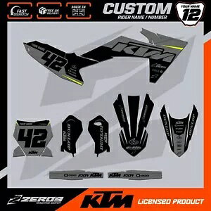 KTM 50 65 ���g�N���X �O���t�B�b�N �J�X�^�� MX �O���t�B�b�N �f�J�[�� SX50 SX65 �V�t�g �O���[ KTM 50 65 MOTOCROSS GRAPHICS CUSTOM MX GRAPHICS DECALS SX50 SX65 SHIFT GRY �y���s�A���i�z