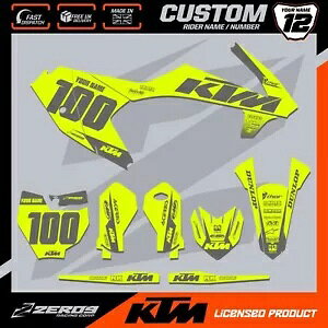 KTM 50 65 ���g�N���X �O���t�B�b�N �J�X�^�� MX �O���t�B�b�N SX50 SX65 �u���b�N�C�G���[/�O���[ KTM 50 65 MOTOCROSS GRAPHICS CUSTOM MX GRAPHICS SX50 SX65 BLOK YEL/GRY �y���s�A���i�z