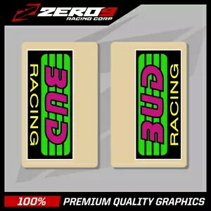 �o�h���[�V���O �A�b�p�[�t�H�[�N�f�J�[�� 85CC SX85 TC85 CR85 CRF150 RM85 YZ85 �N���A BUD RACING UPPER FORK DECALS 85CC SX85 TC85 CR85 CRF150 RM85 YZ85 CLEAR