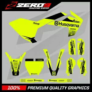 nXNo[i gNX OtBbNX Lbg: nXL[ MX OtBbNX TC50 TC65 ubN YEL-F/BLK Husqvarna Motocross Graphics Kit: Husky MX Graphics TC50 TC65 BLOCK YEL-F/BLK