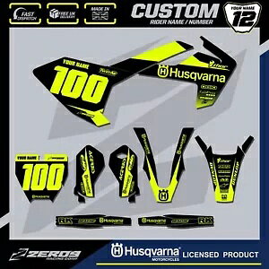 �n�X�N�o�[�i TC50 TC65 ���g�N���X�O���t�B�b�N �J�X�^�� MX �O���t�B�b�N�L�b�g 50 65 �u���b�N BLK/�C�G���[ HUSQVARNA TC50 TC65 MOTOCROSS GRAPHICS CUSTOM MX GRAPHICS KIT 50 65 BLOK BLK/YEL �y���s�A���i�z