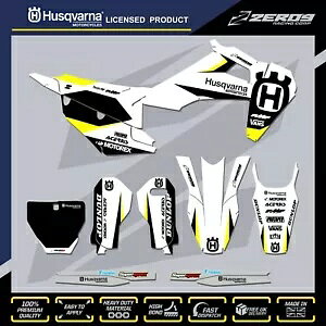 HUSQVARNA MX �O���t�B�b�N�X �L�b�g ���g�N���X �O���t�B�b�N�X TC FC TE FE 125-500 LEGION WHI/BLK HUSQVARNA MX Graphics Kit Motocross Graphics TC FC TE FE 125-500 LEGION WHI/BLK