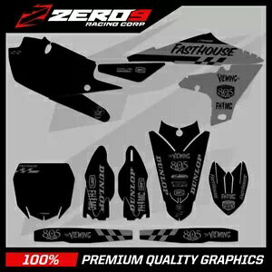 ���}�n ���g�N���X �O���t�B�b�N�X �L�b�g MX �f�J�[�� : YZ YZF 85 125 250 450 FAST-H BLK/GRY YAMAHA MOTOCROSS GRAPHICS KIT MX DECALS : YZ YZF 85 125 250 450 FAST-H BLK/GRY �y���s�A���i�z