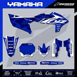 ヤマハ モトクロス グラフィック MX グラフィック デカール キット YZ YZF カモ ブルー/WHI YAMAHA MOTOCROSS GRAPHICS MX GRAPHICS DECAL KIT YZ YZF CAMO BLU/WHI