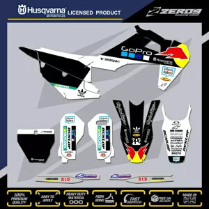 HUSQVARNA MX �O���t�B�b�N�X �L�b�g ���g�N���X �O���t�B�b�N�X TC FC TE FE 125-500 PRO G BLK HUSQVARNA MX Graphics Kit Motocross Graphics TC FC TE FE 125-500 PRO G BLK �y���s�A���i�z