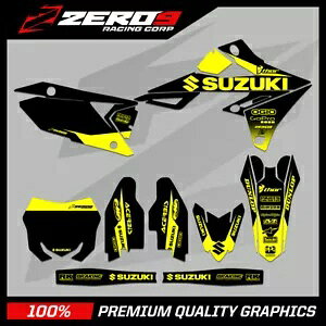 �X�Y�L ���g�N���X�O���t�B�b�N�X RM RMZ 125-450-BLOCK BLK/YELLOW Suzuki Motocross Graphics RM RMZ 125 - 450 - BLOCK BLK/YELLOW �y���s�A���i�z