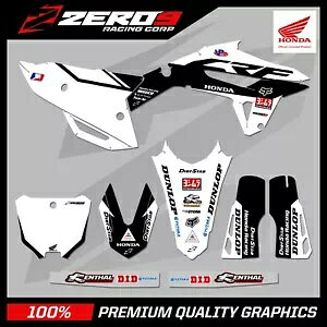�z���_ ���g�N���X �O���t�B�b�N�X �L�b�g MX �f�J�[�� : CR CRF 85 150 125 250 450 NOVA BLK/WHI HONDA MOTOCROSS GRAPHICS KIT MX DECALS : CR CRF 85 150 125 250 450 NOVA BLK/WHI