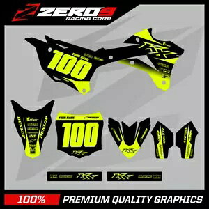 JX^ MX OtBbNX Lbg gNX : KAWASAKI KX 85 1998 - 2021 - BLOCK BLK/YEL-F Custom MX Graphics Kit Motocross : KAWASAKI KX 85 1998 - 2021 - BLOCK BLK/YEL-F