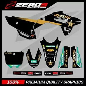 �z���_ ���g�N���X �O���t�B�b�N�X �L�b�g MX �f�J�[��: CR CRF 85 150 125 250 450 ROCKSTAR 22 HONDA MOTOCROSS GRAPHICS KIT MX DECALS : CR CRF 85 150 125 250 450 ROCKSTAR 22 �y���s�A���i�z