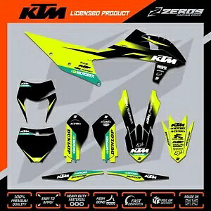 KTM MX �O���t�B�b�N�X �L�b�g ���g�N���X �O���t�B�b�N�X SX SXF EXC EXCF 125-500 VANTAGE BLK/YEL KTM MX Graphics Kit Motocross Graphics SX SXF EXC EXCF 125-500 VANTAGE BLK/YEL �y���s�A���i�z