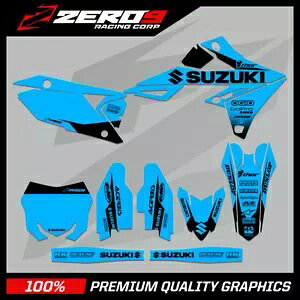 �X�Y�L ���g�N���X �O���t�B�b�N�X RM RMZ 125 - 450 - �u���b�N�u���[/�u���b�N Suzuki Motocross Graphics RM RMZ 125 - 450 - BLOCK BLUE/BLACK �y���s�A���i�z