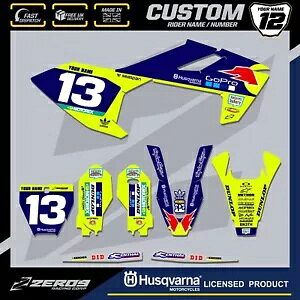 �n�X�N�o�[�i 85 ���g�N���X �O���t�B�b�N �J�X�^�� MX �O���t�B�b�N �L�b�g TC 85 PRO G �u���[/�C�G���[ HUSQVARNA 85 MOTOCROSS GRAPHICS CUSTOM MX GRAPHICS KIT TC 85 PRO G BLU/YEL