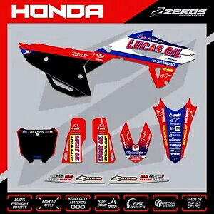 z_ MX OtBbNX Lbg gNX OtBbNX fJ[ CR CRF CRF X 125-500LUCAS IC RE HONDA MX Graphics Kit Motocross Graphics Decals CR CRF CRF X 125-500LUCAS OIL RE