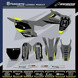 HUSQVARNA MX �O���t�B�b�N�X �L�b�g ���g�N���X �O���t�B�b�N�X TC FC TE FE 125-500 LEGION GRY/BLK HUSQVARNA MX Graphics Kit Motocross Graphics TC FC TE FE 125-500 LEGION GRY/BLK
