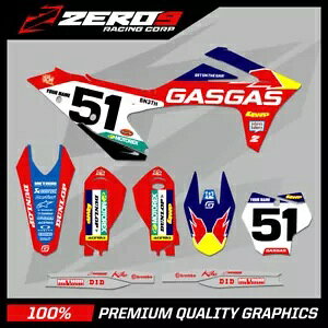 JX^ MX OtBbNLbg: GASGAS gNX fJ[ MC EC 2021 - 2022 t@Ng[bh CUSTOM MX GRAPHICS KIT: GASGAS MOTOCROSS DECALS MC EC 2021 - 2022 FACTORY RED