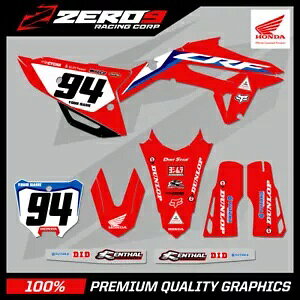 JX^ MX OtBbNX Lbg: HONDA CR CRF gNX OtBbNX 125-450 / ROCZEN 21 RED Custom MX Graphics Kit: HONDA CR CRF Motocross Graphics 125-450 / ROCZEN 21 RED