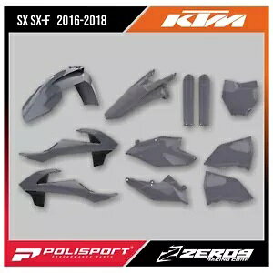 KTM vX`bNLbg SX SX-F XC XC-F 2016-2018 tH[NK[ht ihO[ KTM PLASTICS KIT SX SX-F XC XC-F 2016-2018 INCLUDES FORK GUARDS NARDO GREY