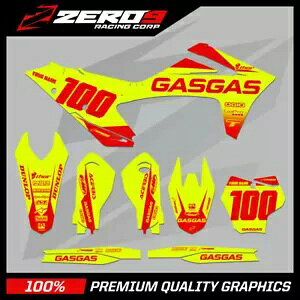 JX^ MX OtBbNLbg: GASGAS gNX MC EC 2021 - 2022 ubN YEL-F / bh CUSTOM MX GRAPHICS KIT: GASGAS MOTOCROSS MC EC 2021 - 2022 BLOCK YEL-F / RED