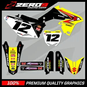 �J�X�^�� MX �O���t�B�b�N�X �L�b�g: SUZUKI RM RMZ 125 - 450 - OEM �H�� Custom MX Graphics Kit: SUZUKI RM RMZ 125 - 450 - OEM FACTORY �y���s�A���i�z