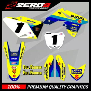 �J�X�^�� MX �O���t�B�b�N�X �L�b�g: SUZUKI RM RMZ 125 - 450 - BOMBER SUZUKI Custom MX Graphics Kit: SUZUKI RM RMZ 125 - 450 - BOMBER SUZUKI �y���s�A���i�z