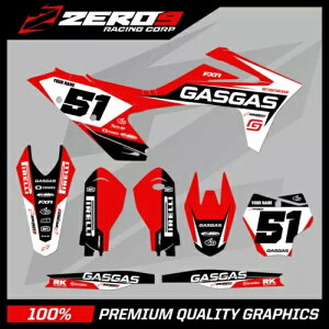 JX^ MX OtBbNLbg: GASGAS gNX fJ[ MC EC 2021 - 2022 [X bh CUSTOM MX GRAPHICS KIT: GASGAS MOTOCROSS DECALS MC EC 2021 - 2022 RACE RED