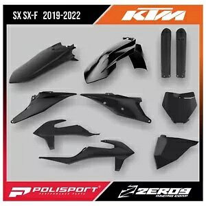 KTM vX`bNLbg SX SX-F XC XC-F 2019-2022 tH[NK[hubNt KTM PLASTICS KIT SX SX-F XC XC-F 2019-2022 INCLUDES FORK GUARDS BLACK