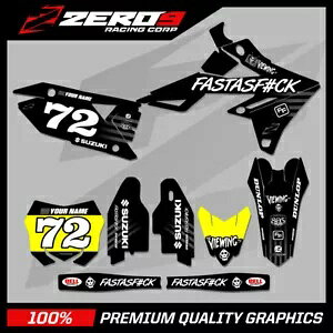 �J�X�^�� MX �O���t�B�b�N�X �L�b�g: SUZUKI RM RMZ 125 - 450 - F#CK �Ƃ��č��� Custom MX Graphics Kit: SUZUKI RM RMZ 125 - 450 - FAST AS F#CK �y���s�A���i�z