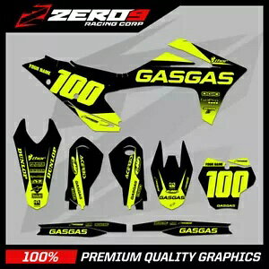 JX^ MX OtBbNLbg: GASGAS gNX MC EC 2021 - 2022 ubN BLK / YEL-F CUSTOM MX GRAPHICS KIT: GASGAS MOTOCROSS MC EC 2021 - 2022 BLOCK BLK / YEL-F