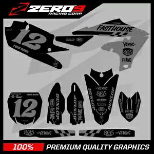 �J�X�^�� MX �O���t�B�b�N�X �L�b�g: ���}�n YZ YZF WR WRF 125 - 450 - FAST/H �u���b�N/�O���[ Custom MX Graphics Kit: YAMAHA YZ YZF WR WRF 125 - 450 - FAST/H BLACK/GRAY �y���s�A���i�z