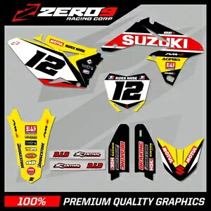 �J�X�^�� MX �O���t�B�b�N�X �L�b�g: SUZUKI RM RMZ 125 - 450 - SE1 18 Custom MX Graphics Kit: SUZUKI RM RMZ 125 - 450 - SE1 18 �y���s�A���i�z
