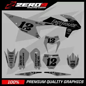 �J�X�^�� MX �O���t�B�b�N�X �L�b�g: KTM SX SXF EXC EXCF XC XCW 125-500 - FAST/H GREY/BLK Custom MX Graphics Kit: KTM SX SXF EXC EXCF XC XCW 125-500 - FAST/H GREY/BLK